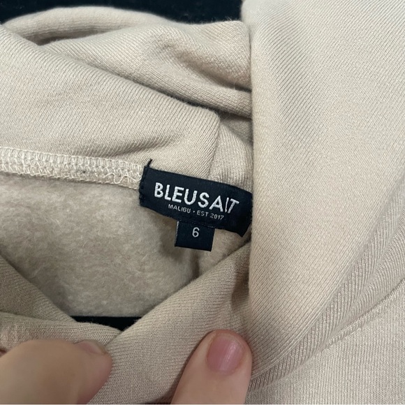 Bleusalt Men’s Luxe Skater Hoodie Sweatshirt Pullover size 6 2X XXL - Picture 4 of 5